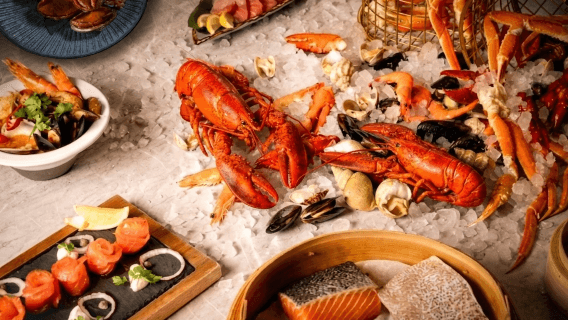 海景嘉福洲際酒店 InterContinental Grand Stanford Hong Kong・海景咖啡廊 Café on M – 圖 1